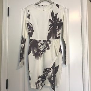 Floral bodycon dress